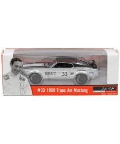 #33 Brut 1969 Ford Boss 302 Trans Am Mustang  Allan Moffat con firma original