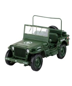 Jeep Willys militar 1:18