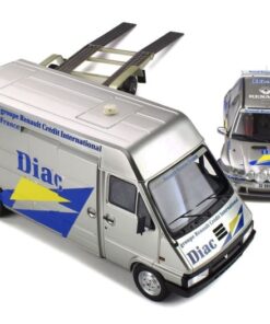 Clio Maxi rally Monte Carlo  y Furgon con carro Kit