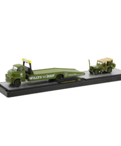 1958 Dodge COE & 1944 Jeep MB | 1:64 Auto Hauler (A)