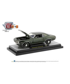 1969 CHEVROLET CAMARO SS 396 GREEN 5580 PCS 1/24 SCALE DIECAST CAR MODEL | 1:24 M2 Machines - 75 (B)