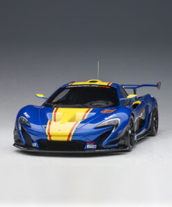 McLaren P1 GTR (METALLIC BLUE/YELLOW STRIPES)