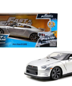 1:24 F&F 2009 Nissan GTR35 Candy Silver Rapido y furioso