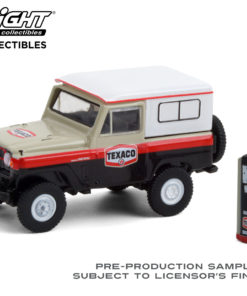 1967 Nissan Patrol - Texaco with Vintage Texaco Gas Pump The Hobby Shop Series 10