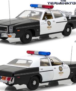1977 Dodge Monaco Metropolitan Police w/ T-800 Endoskeleton Figure