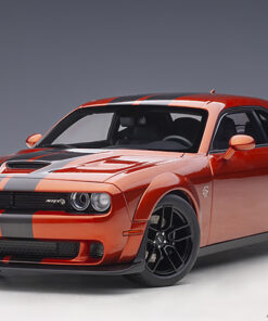 DODGE CHALLENGER SRT HELLCAT WIDE BODY DESTROYER RED GUNMETAL