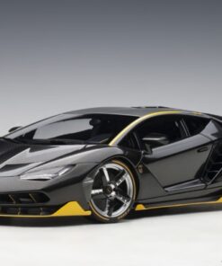 LAMBORGHINI CENTENARIO CLEAR CARBON WITH YELLOW ACCENT