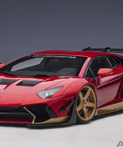 LIBERTY WALK LB-WORKS LAMBORGHINI AVENTADOR LIMITED EDITI0N HYPER RED/GOLD