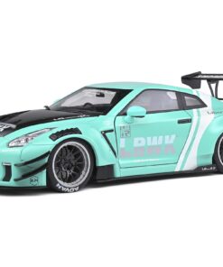 NIssan GT-R (R35) W/ Liberty Walk Body Kit 2.0 Green 2020