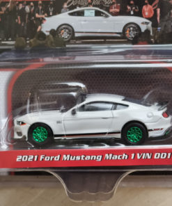 GREENMACHINE FORD MUSTANG MACH ONE 2021 VIN 001 BARRET JACKSON 1:64