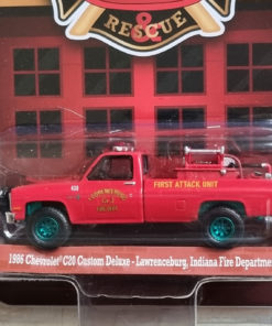 GREENMACHINE CHEVROLET C20 CUSTOM DE LUXE BOMBEROS INDIANA 1:64