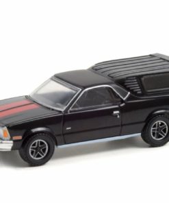 1981 Chevrolet El Camino with Camper Shell - Black with Red Stripes