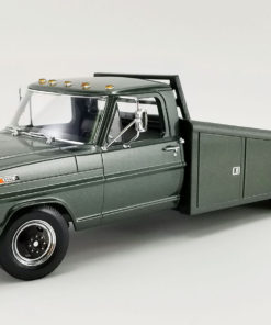 1970 Ford F-350 camion rampa Verde 1:18