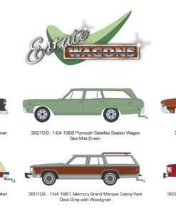Estate Wagons Series 6/Chevrolet two-ten/Plymouth Satelite/Oldsmobile Vista/Pontiac LeMans /Mercury Gran Marque/Ford Crown Victoria