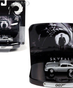 James Bond Aston Martin DB5 Skyfall metal Tin Display 1:64