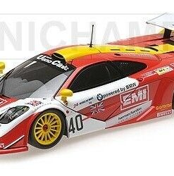 McLaren F1 GTR BMW EMI Gulf Le Mans 1998 Sugden Auberlen Rourke 1:18
