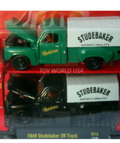 Pack- 1949 Studebacker  2R - 2 coches  1:64 M2 Auto-Lift (2 pc) 1:64